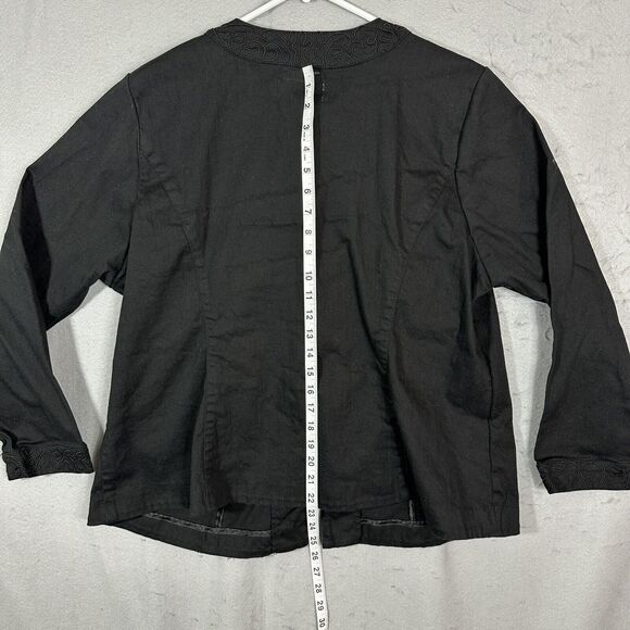 CJ Banks Womens Hook and Eye Long Sleeve Stretch Plus Size 1X - Picture 9 of 10